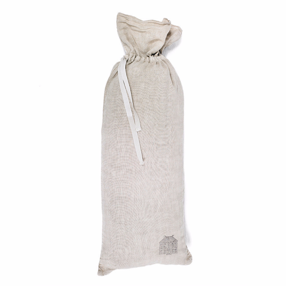 FITTED SHEET · PURE WASHED LINEN · BEIGE