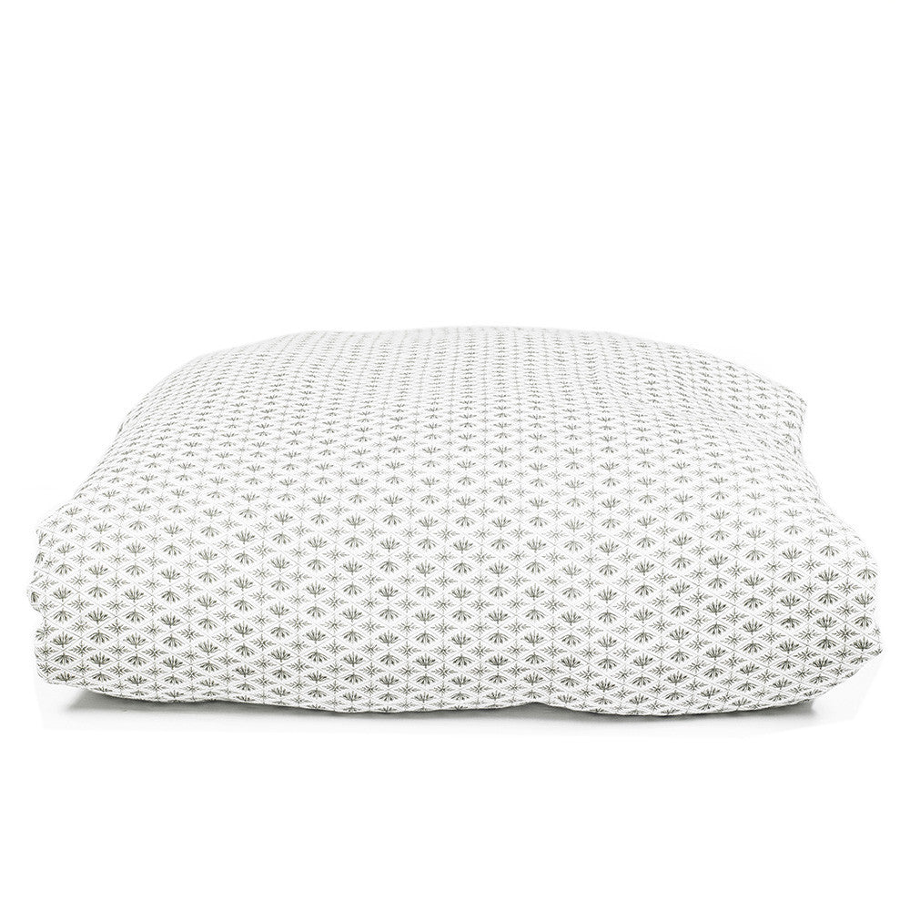 DUVET COVER · PURE WASHED LINEN · ORNEMENT MOTIF