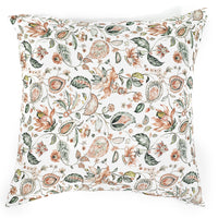 PILLOW CASE · PURE WASHED LINEN · PAISLEY MOTIF