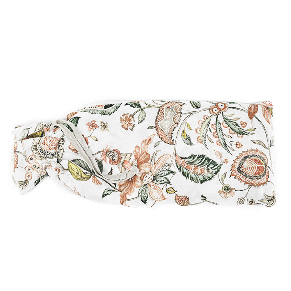 PILLOW CASE · PURE WASHED LINEN · PAISLEY MOTIF