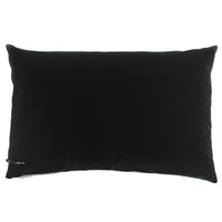 FLOOR CUSHION · WASHED VELVET · BLACK