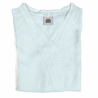 DRESSING GOWN · PURE WASHED LINEN · WATER GREEN