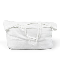 LARGE BAG · PURE WASHED LINEN · IVORY