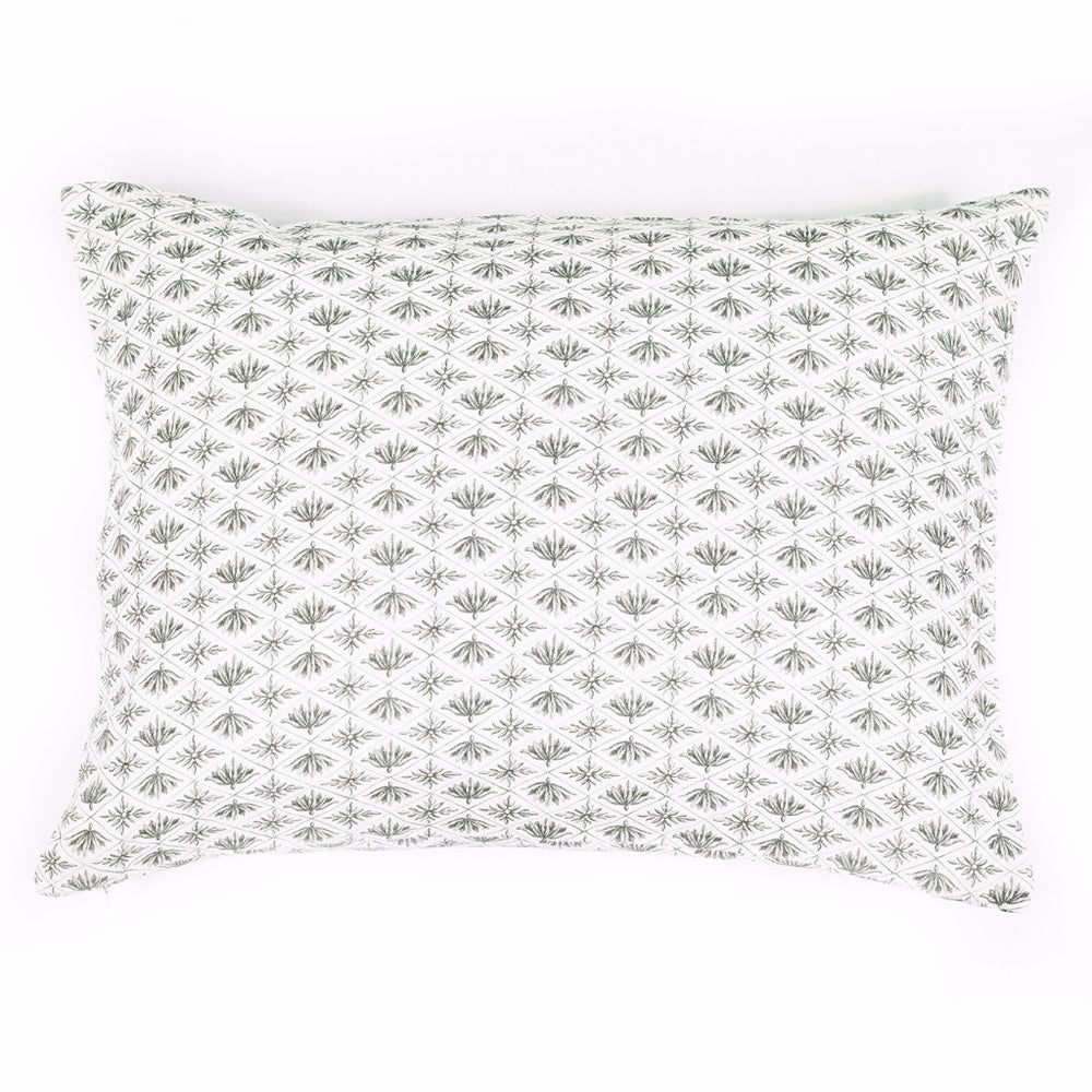 PILLOW CASE · PURE WASHED LINEN · ORNEMENT MOTIF