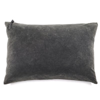 CUSHION COVER · WASHED VELVET · LEAD GREY