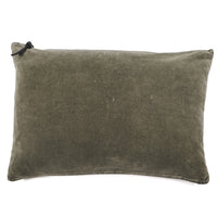 CUSHION COVER · WASHED VELVET · KHAKI