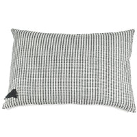 FLOOR CUSHION · PURE WASHED LINEN · WHITE KALAHARI MOTIF