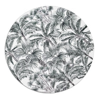 ROUND PLACEMAT · PALM MOTIF (SET OF 2)