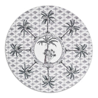 ROUND PLACEMAT · TOILE DE PALMIERS MOTIF