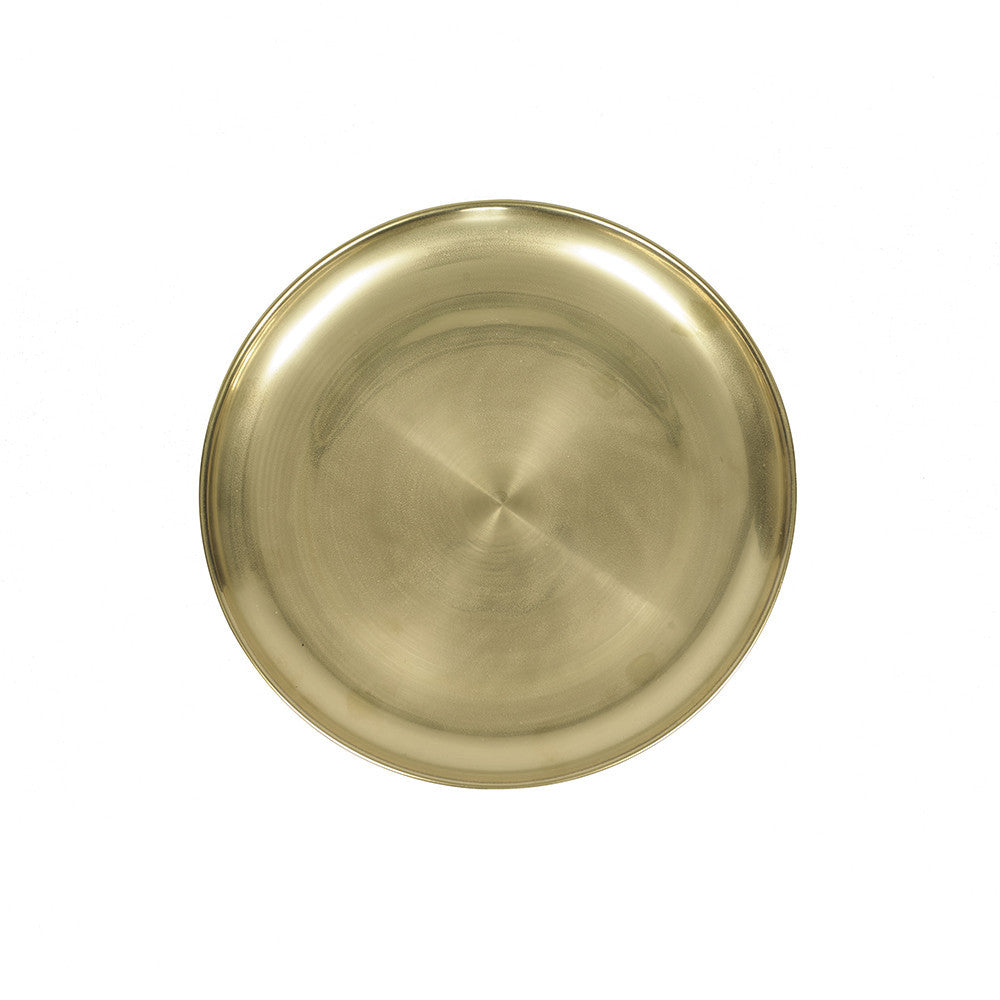 PLATE · REICHENBACH PORCELAIN · GOLD PLATED