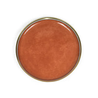 PLATE · REICHENBACH PORCELAIN · ORANGE