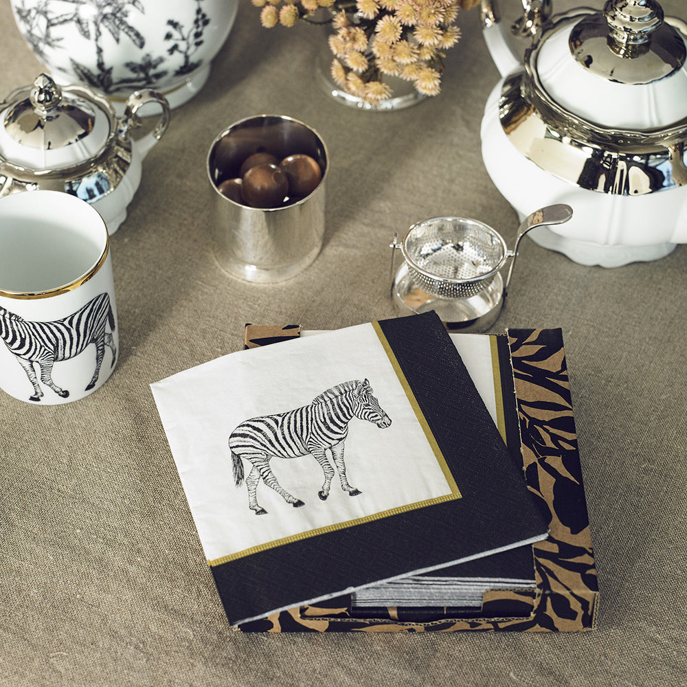PAPER NAPKINS · SERENGETI MOTIF (PACK OF 20)