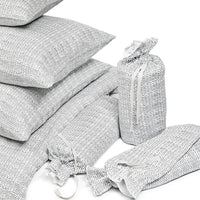 DUVET COVER · PURE WASHED LINEN · SAHARA MOTIF