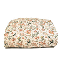 DUVET COVER · PURE WASHED LINEN · PAISLEY MOTIF