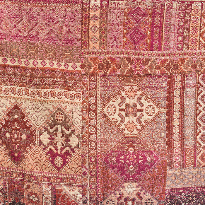 BRIGHT PANELS WOOL BLANKET