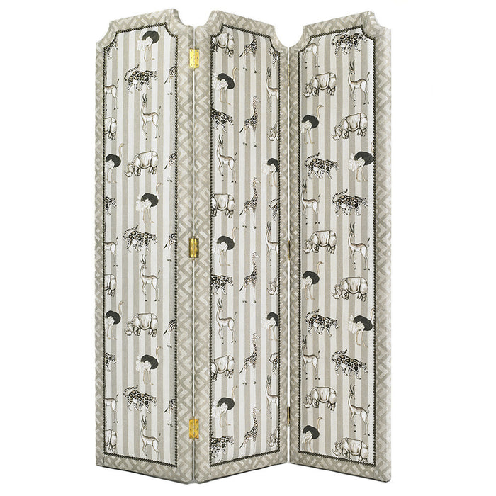 FOLDING SCREEN · ANIMAL MOTIF