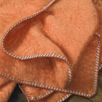 MOHAIR BLANKET · ORANGE