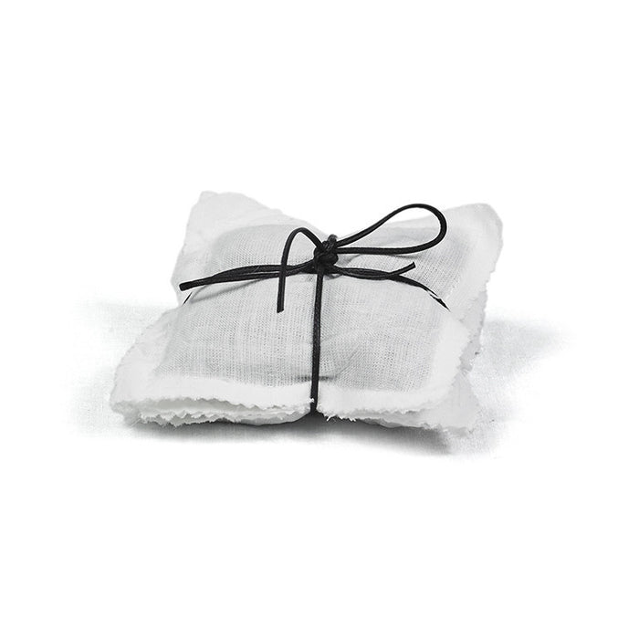 LAVENDER SCENTED SACHETS · PURE WASHED LINEN · IVORY (PACK OF 3)