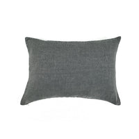 PILLOW CASE · PURE WASHED LINEN · LEAD GREY