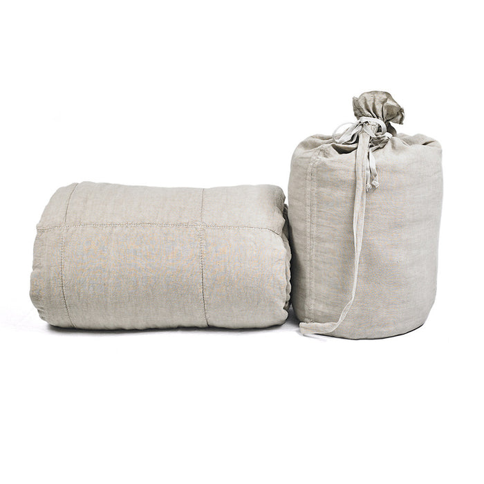 QUILT · PURE WASHED LINEN · BEIGE