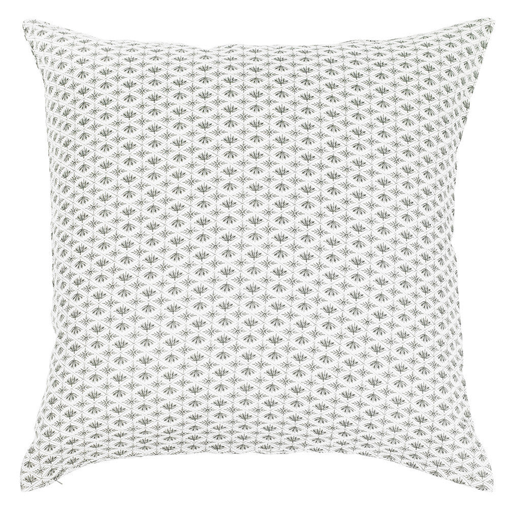 PILLOW CASE · PURE WASHED LINEN · ORNEMENT MOTIF