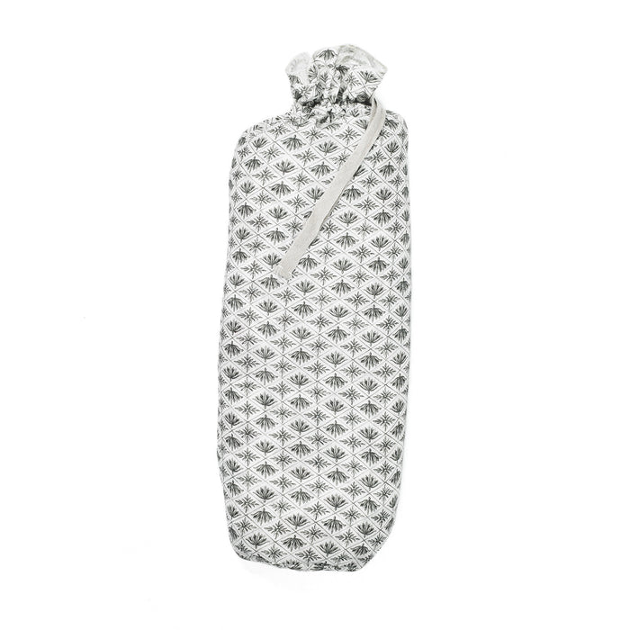 FITTED SHEET · PURE WASHED LINEN · ORNEMENT MOTIF