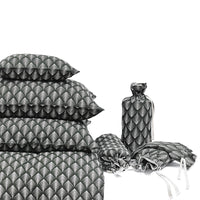 PILLOW CASE · PURE WASHED LINEN · NAMIBIA MOTIF