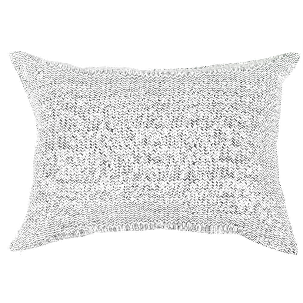 PILLOW CASE · PURE WASHED LINEN · SAHARA MOTIF