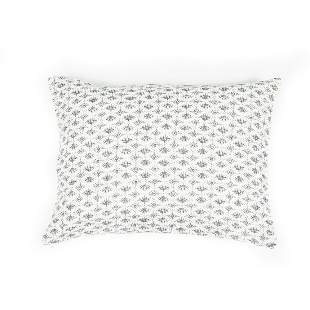 PILLOW CASE · PURE WASHED LINEN · ORNEMENT MOTIF