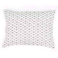 PILLOW CASE · PURE WASHED LINEN · ORNEMENT MOTIF