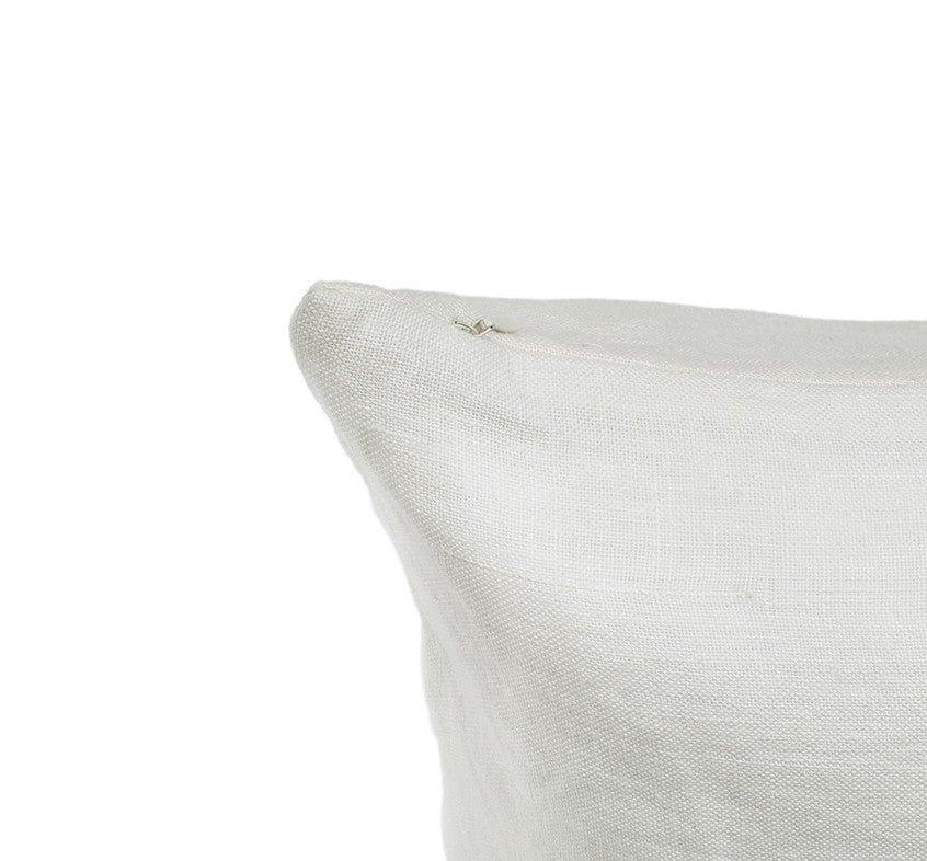 CUSHION COVER · PURE WASHED LINEN · ZEBRA MOTIF