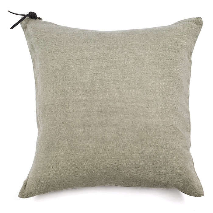 CUSHION COVER · PURE WASHED LINEN · KHAKI