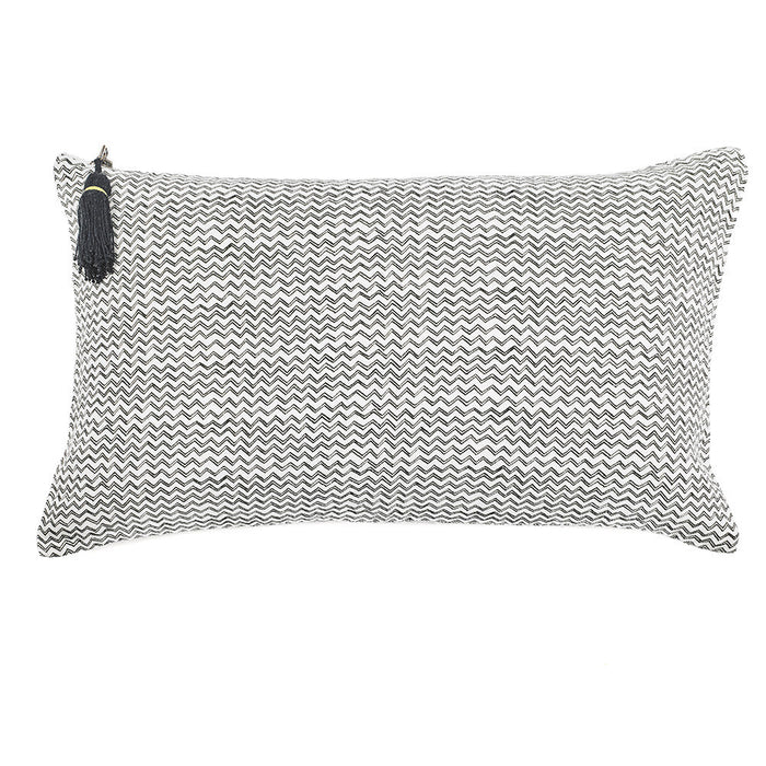 CUSHION COVER · PURE WASHED LINEN · SAHARA MOTIF
