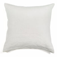 CUSHION COVER · PURE WASHED LINEN · CRANE MOTIF