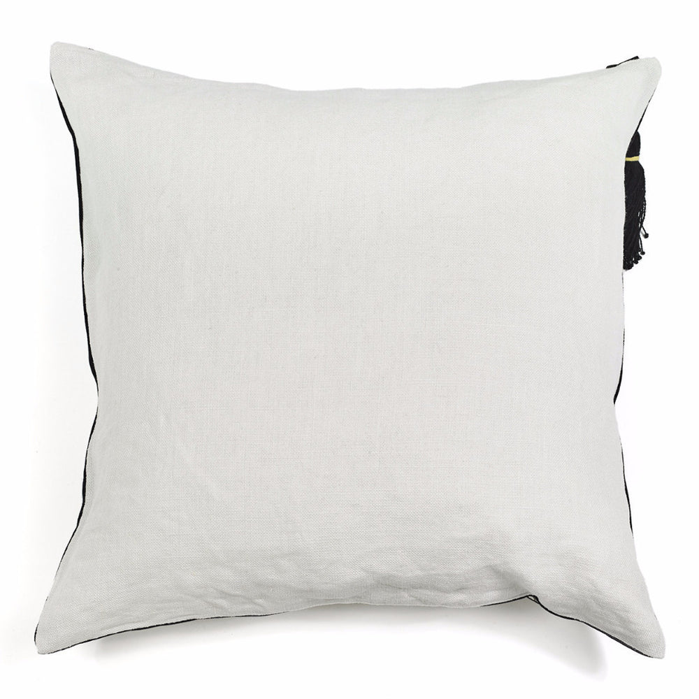 CUSHION COVER · PURE WASHED LINEN · SABI SAND MOTIF