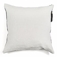 CUSHION COVER · PURE WASHED LINEN · SABI SAND MOTIF