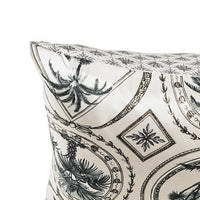 CUSHION COVER · SILK · TOILE DE PALMIERS MOTIF