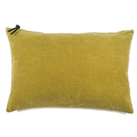 CUSHION COVER · WASHED VELVET · LIME