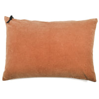 CUSHION COVER · WASHED VELVET · SALMON PINK