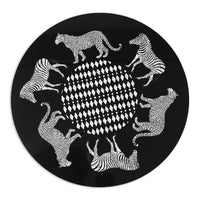 ROUND PLACEMAT · SERENGETI MOTIF