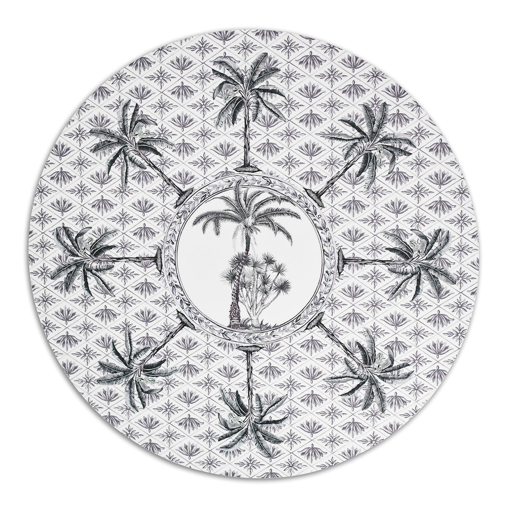 ROUND PLACEMAT · TOILE DE PALMIERS MOTIF