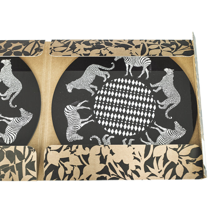 ROUND PLACEMAT · SERENGETI MOTIF (SET OF 2)