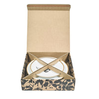 2-PIECE PLACE SETTING · LIMOGES PORCELAIN  · CRANE MOTIF
