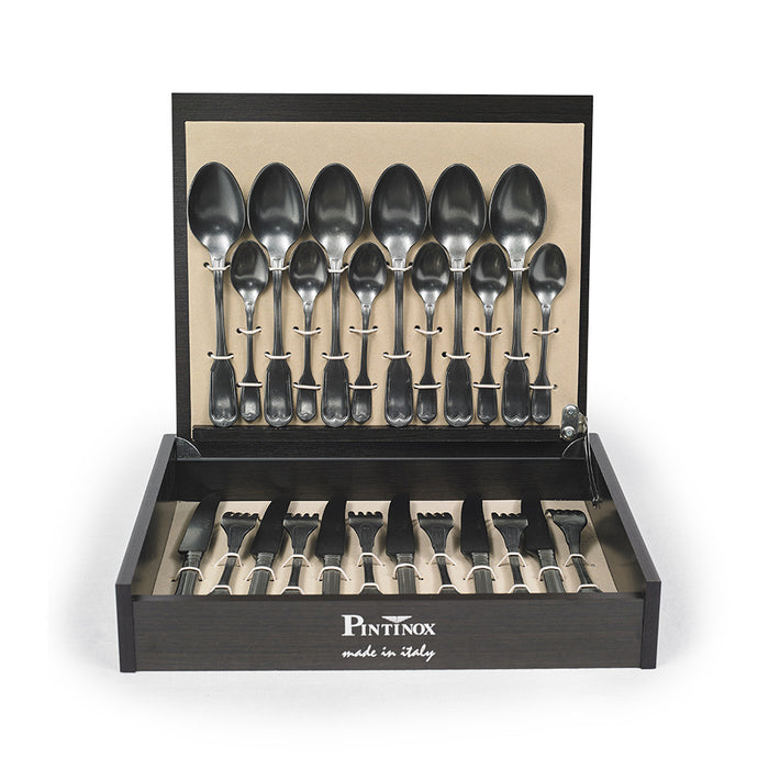 VITTORIALE TITANIUM 24-PIECE CUTLERY SET